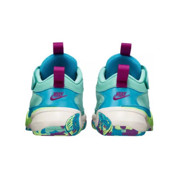 Nike Zoom Freak 5 PS Greece x Nigeria Kids Sneakers Teal Emerald-Rise Blue-Lightning DZ4485-300