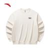 ANTA Men's Fleece-Lined Crewneck Pullover Sweatshirt