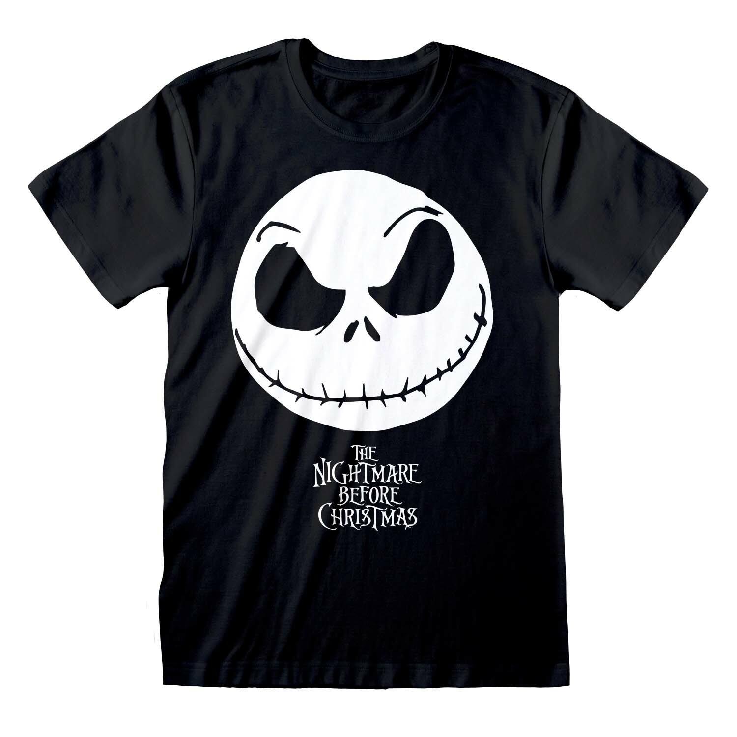 Nightmare Before Christmas Jack Face Official Merchandise T-Shirt MLXL - M