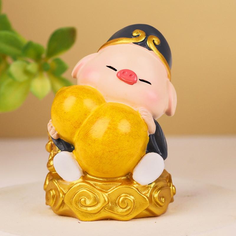 

Journey To The West Sun Wukong Resin Home Decor Figurine With Prosperity Symbols For Gift Giving Style E