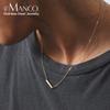 eManco Minimalist Chokers Necklace for Women Stainless Steel Necklace Women Dainty Gold Color Necklaces Jewelry