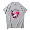 MeanGirls Am Mittwoch Tragen Wir Rosa T-Shirts Kurzarm Weiches Baumwoll-T-Shirt Lässig Frühling Damen Unisex T-Shirt Grafikdruck Tee