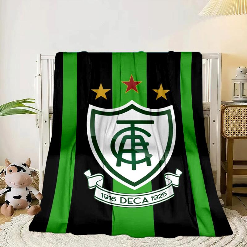 America Futebol Clube Portable Blanket/Soft Blanket Bedding Blanket Suitable for Travel Camping Living Rooms Offices Sofas Fan Gifts