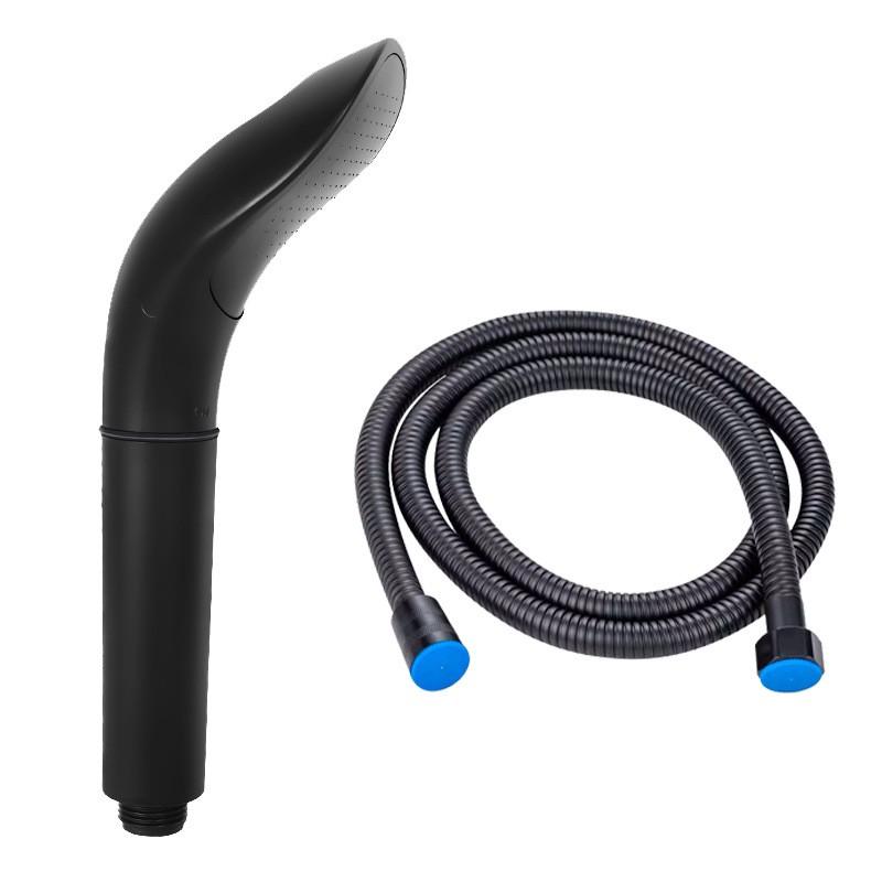 Detachable High-Pressure Rainfall Shower Head With Quick-Install Design Bathroom Home Use