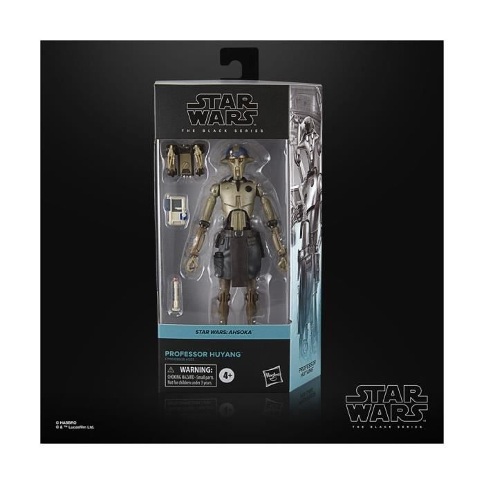 Figurine star wars - hasbro - professor huyang - black series - mixte - 14 ans et plus