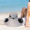 Fan-Equipped Bucket Hat for Men and Women with Adjustable Features