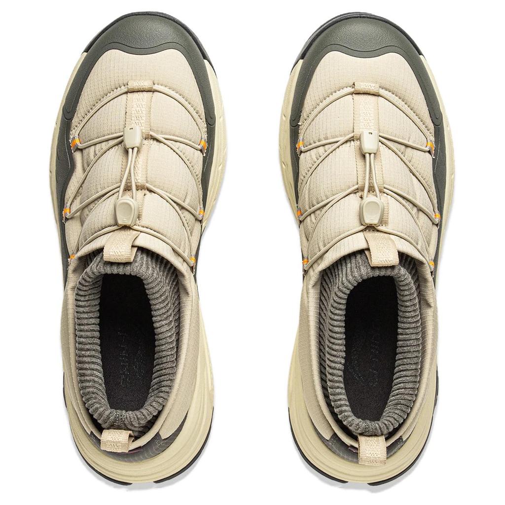 Li Ning Star Path Simple Comfortable Warm Mid-Top Casual Shoes Unisex Sneakers Light-Brown AGLV161-4