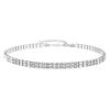 MinaMaMa Minimalista Collana girocollo in acciaio inossidabile e cristallo per donna Squisita catena di strass Collane tennis Gioielli Regali