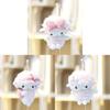Cute Plush Lamb Doll With Piano And Keyring For Childrens Bag Pendant