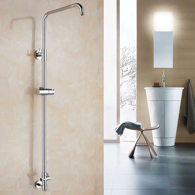 New Stainless Steel Shower Extension Rod Round 30cm Shower Bracket Shower Head Rod