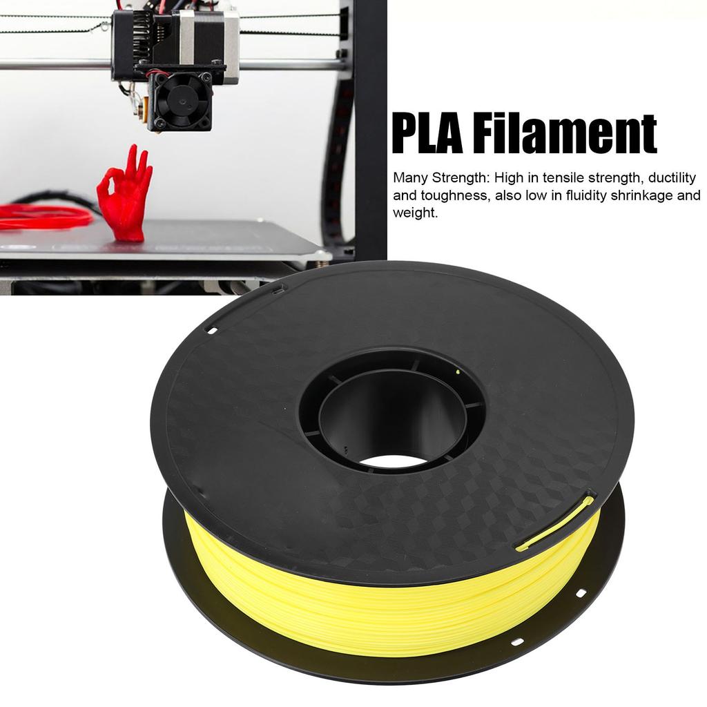 PLA Filament 1.75mm Plastic 3D Printer Printing Material 0.03mm Accuracy Accessory