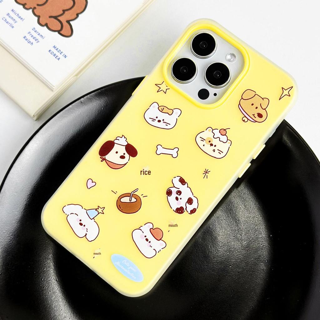 Zhitai Jelly Skin Case for iPhone 14 Pro Max, iPhone 15 Pro, and Apple 16 - Cartoon Design for 11th and 12th Gen Models