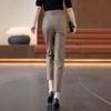 Women's High-Waist Slimming Harem Cigarette Pants - Spring/Autumn 2025 Collection