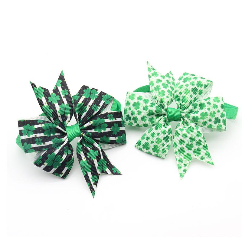 Pet accessories, St. Patrick's Day in Lreland, Cat and Dog Collar Accessories, Pet Tie, Clover Tie
