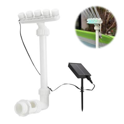 Solar Pool Fountain Adjustable Fountain with 7 Color LED Lights