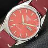 VINTAGE SEIKO 5 AUTOMATIC 6309A REFURBISHED JAPAN MENS RED DIAL WATCH A701709-5 R206c-a701709