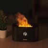 Flame Aromatherapy Diffuser LED Ambient Lighting Auto Off Flame Humidifier Flame Essential Oil Diffuser 6.89 X 4.17 X 3.11in