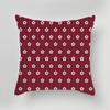 Red Plaid Simple Printed Pillowcase Office Sofa Cushion Cover Luxury Home Decoration Cushion Cover