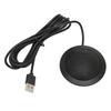 Conference Microphone 360 Degrees Omnidirectional Pickup Plug and Play Noise Reduction Omnidirectional Microphone