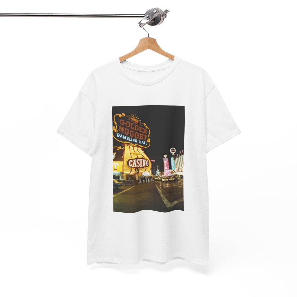 Old Las Vegas Tshirt Vintage Strip Retro Photo Nostalgia Golden Nugget Casino 1
