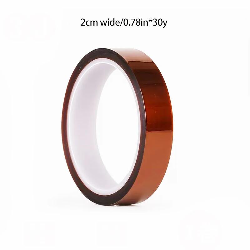 30m Varmebestandig Kapton Tape – Polyimidisolasjon for Litiumbatterier, Elektronikk og Lodding