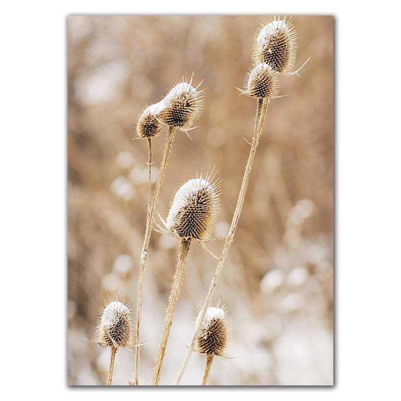 Landschaft Gras Herbst Landschaft Drucke Kunst Leinwand Malerei Wilde Pflanze Natur Raum Dekoration Bild Wand Poster FJ031