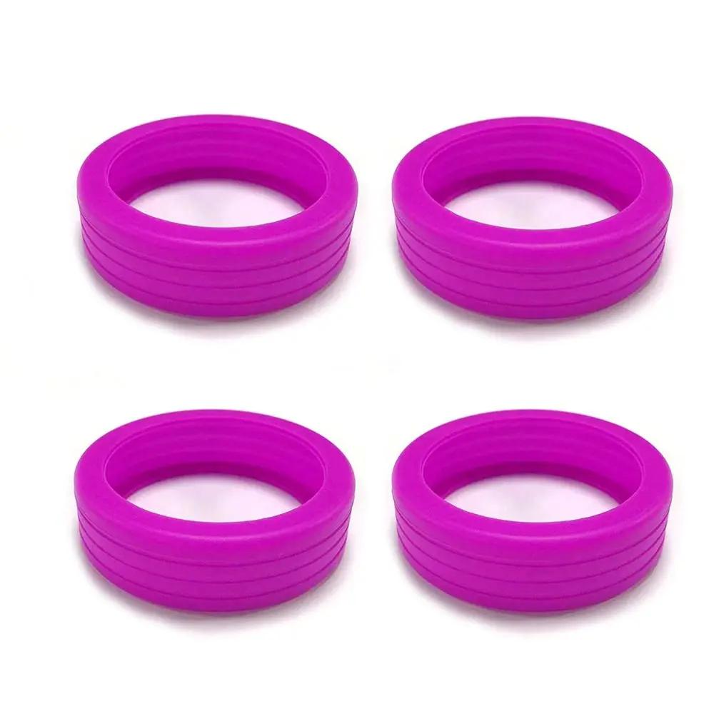 4/8Pcs Travel Luggage Caster Shoes Reduce Noise Suitcase Wheels Protector Cover Trolley Box Casters Guard Cover Accessories