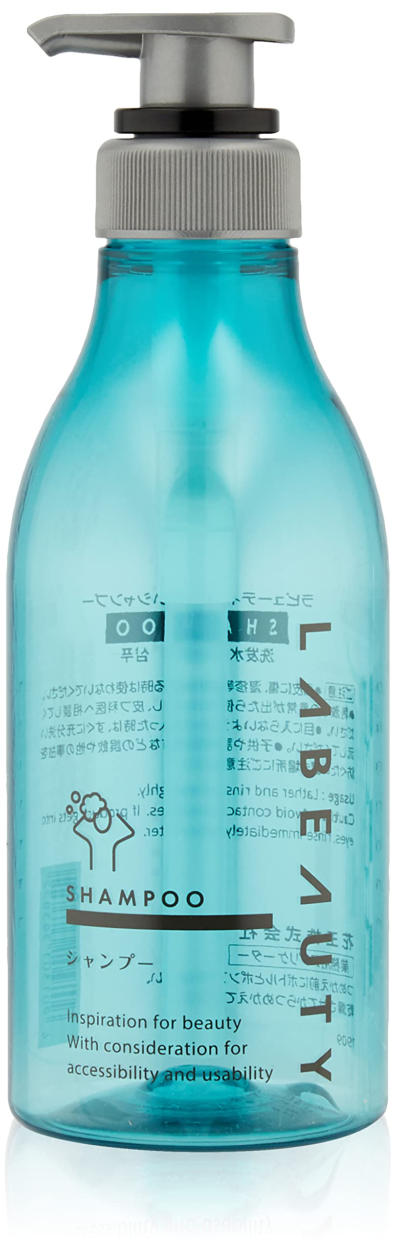 

[Empty container] [Case sales] Kao Applicator La Beauty Moisturizing Shampoo Round 400ml For sale in packages Commercial use Kao Professional Services