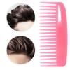 Colorful Large Wide Tooth Hair Styling Comb Anti Static Hairdressing Comb Hairstyle Tool Black