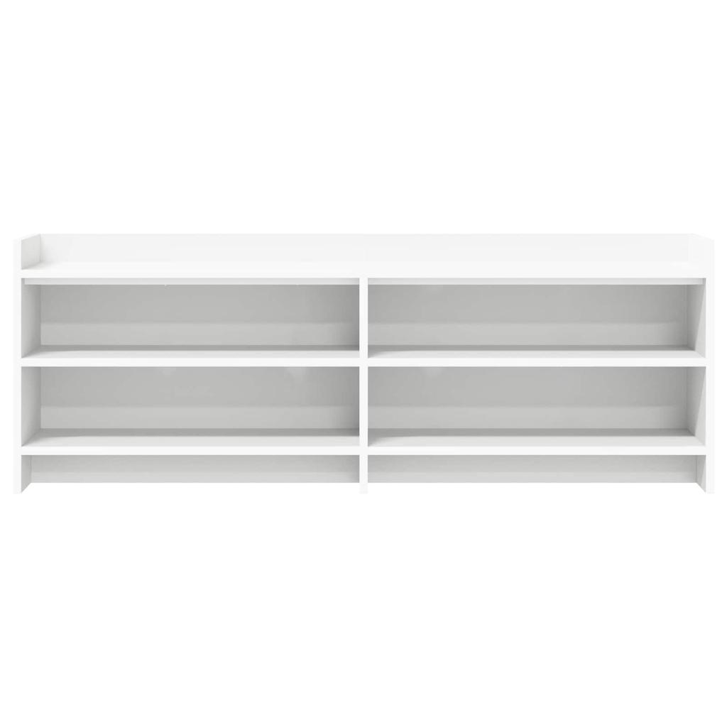 TV Stand 135 x 33 x 47 cm White Particleboard