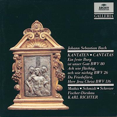 CD BACH; MATHIS - Cantatas BWV80.26.116  4271302 Archiv Produkti 1984 Germany Classical Used