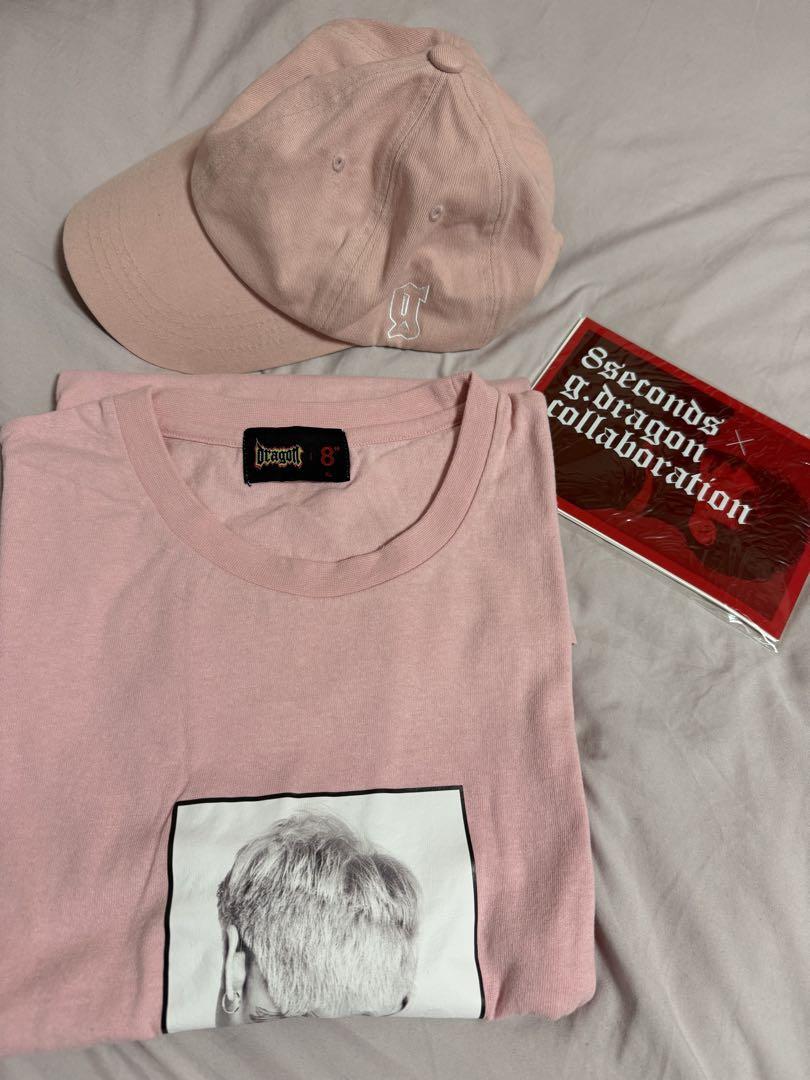 

[USED] 8seconds x G-DRAGON collaboration T-shirt, cap and visual card