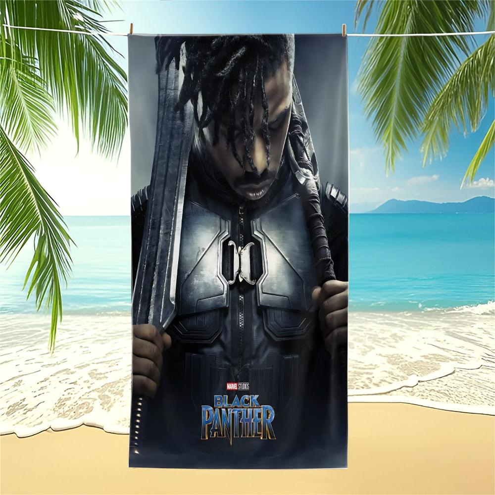 Epic Avengers Movie Art Beach Towel Pool Towel Camping Towel,Soft Quick Dry for Swimming Camping Bathroom Outdoor Home