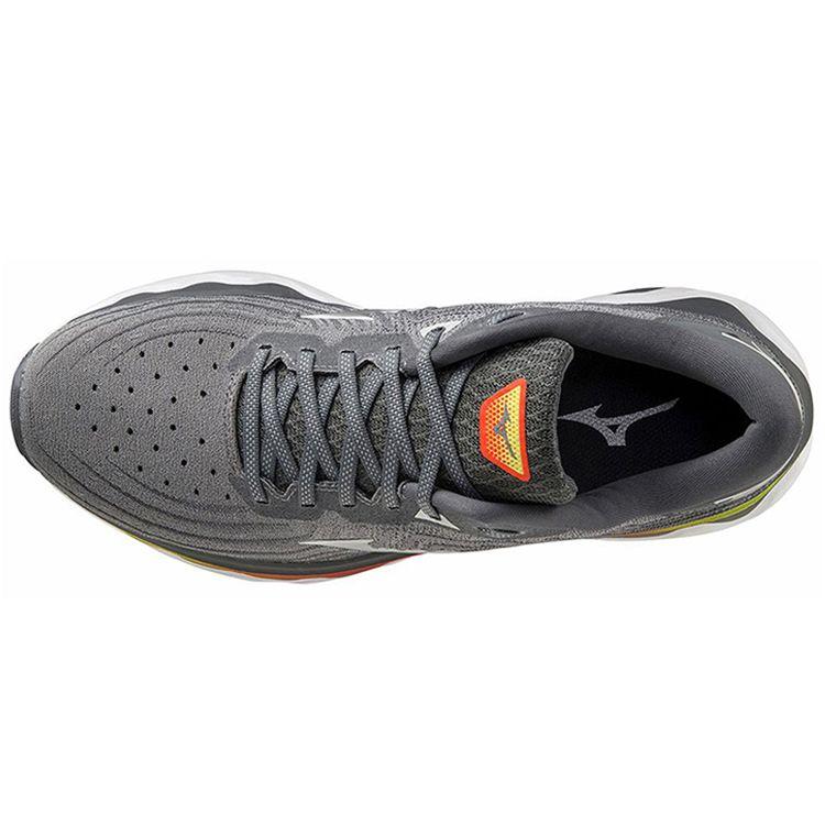 Mizuno Horizon 6 Wave Durable Low-Top Running Shoes Men Sneakers Gray J1GC222605