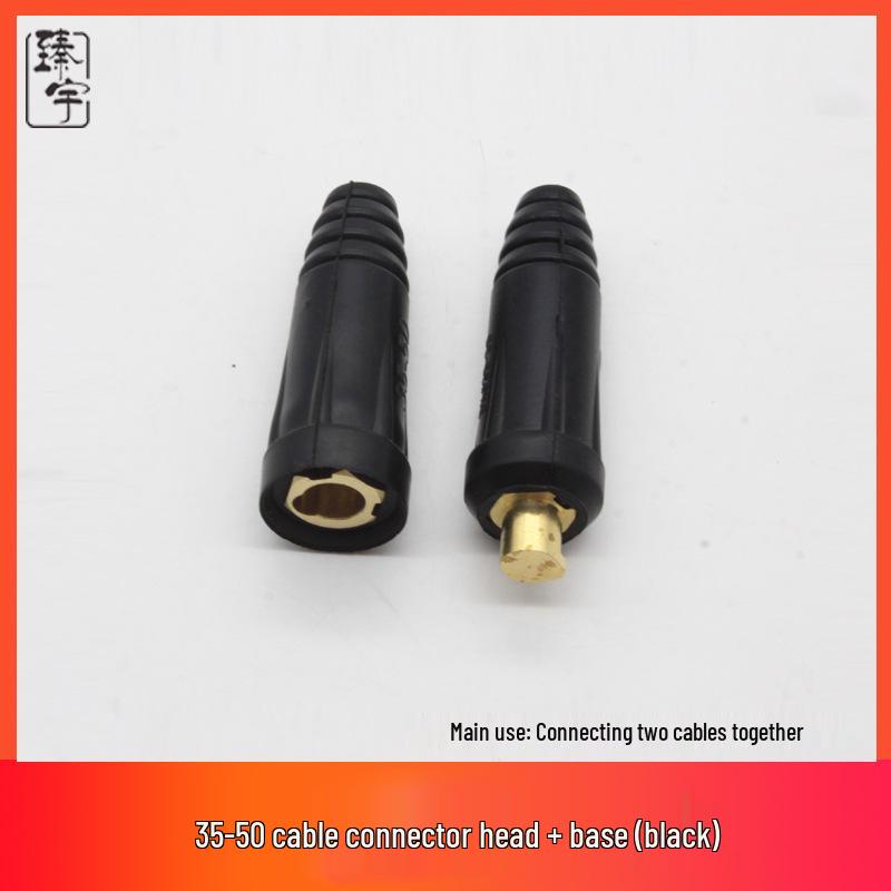 Universal Male and Female Welding Cable Quick Connectors & Plug Socket Set