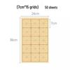 28-Grid Rice Paper for Calligraphy Practice – Special Rice Grid Brush Practice Sheets