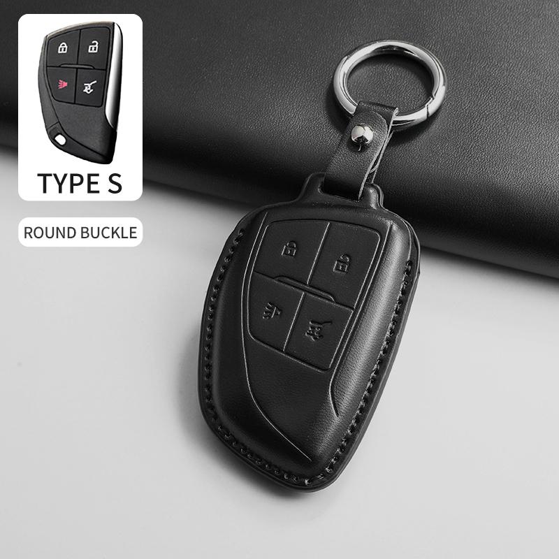 Car Key Case Cover For Buick Envision S/Plus Gl8 Lu Zun Phev Century Avenir Car Remote Key Shell Durable Protecter Accessories