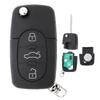 433MHz 3 Tasten Auto-Fernschlüssel mit ID48 Chip / 4D0837231N Passend für Au-di A2 A3 A4 A6 A8 TT 2002-2004Gutes Produkt