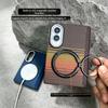 Business Sle 600D Carbon Fiber Texture PC Magnetic Phone Protection Case for Samsung Galaxy Z Fold 8 Alloy Lens Shockproof Hinge Protect Cover