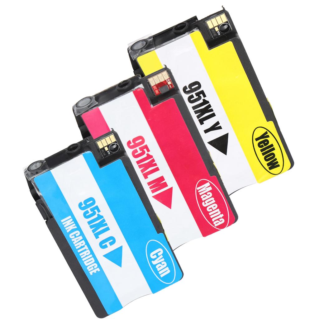 Cartucho de impressora para 951XL 8610 8600 251dw 276 8620 Suprimentos de tinta para escritório e escola