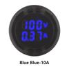 DC5-100V Digital Voltmeter LED Digital Display Circular Voltmeter Car Voltage Current Meter Volt Detector Tester Monitor Panel
