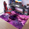 1pc Demon Slayer Shinobu Kocho Entrance Mat, Non-Slip Mat Area Rug,Room Decor, Outdoor Decor, Kitchen Rug,Doormat - Machine Washable, Easy To Clean