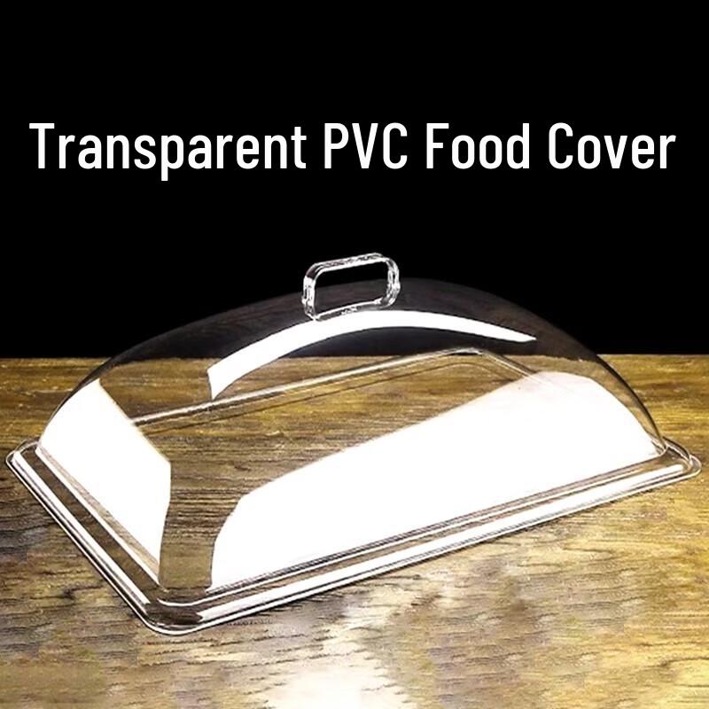 Rectangular Transparent Food Display Cover