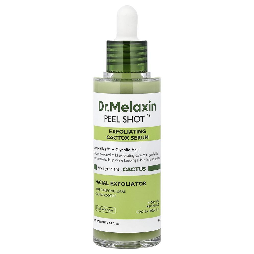 Dr.Melaxin, Peel Shot, Exfoliating Cactus Serum, For All Skin Types, 80ml (2.7 fl oz)