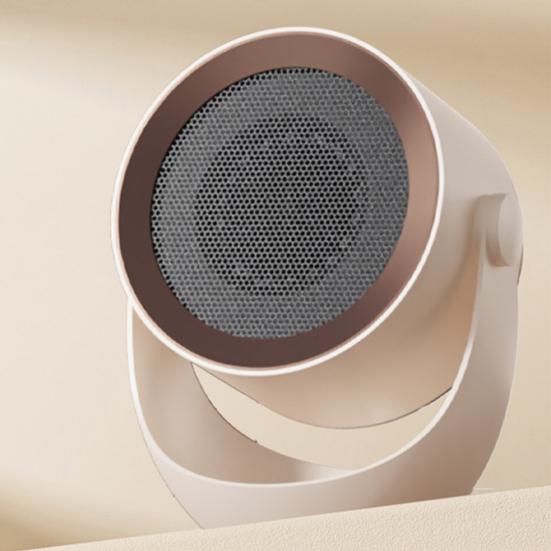 90 Degrees Oscillating Desktop Heater Portable Warmer with Dual Safety Protection Personal Space Heater for Home Office