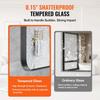 Square Wall Mounted Mirror 28" X 60" Mirror with Aluminium Alloy Frame