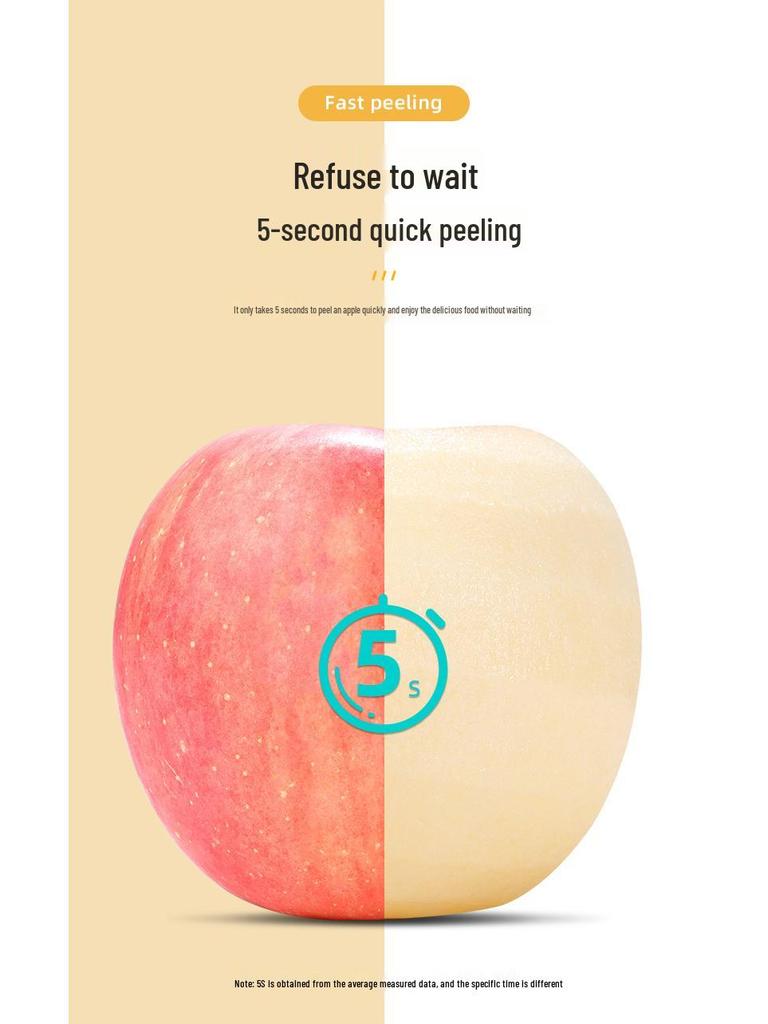 Multifunctional Hand-Cranked Kitchen Apple and Fruit Peeler