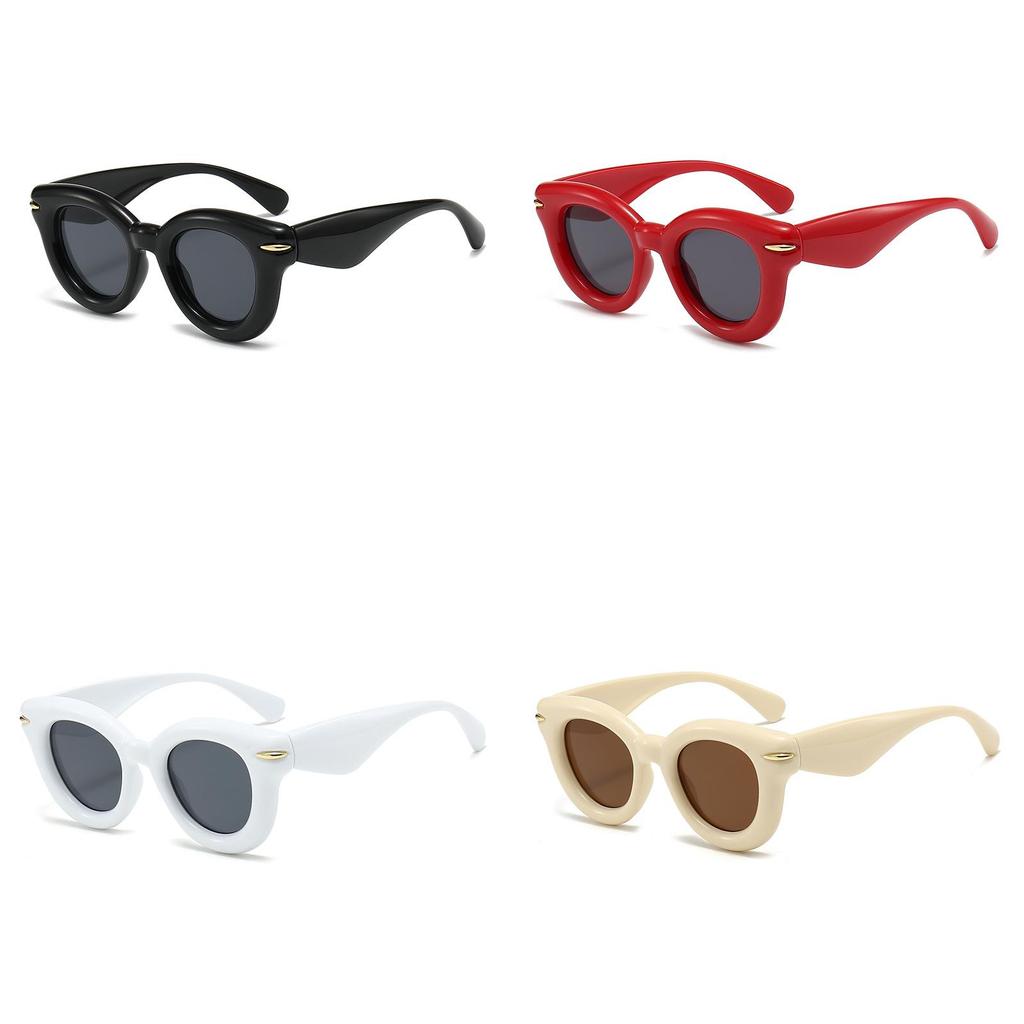 Fashion Womens Unique Sunglasses Design Summer Outdoor Sun Protection Uv