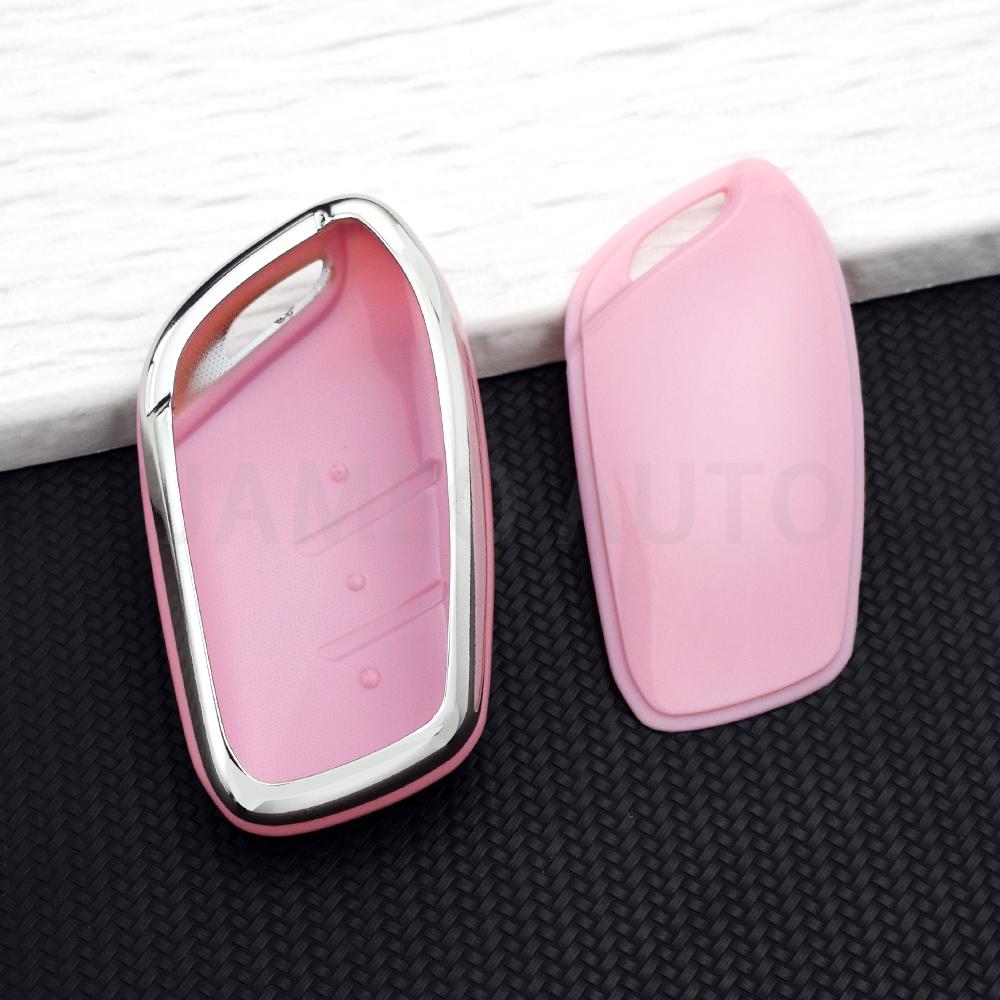 Soft Tpu Car Key Case Cover Fob For Mg Zs Ev Mg4 Hs Ehs Mg5 Mg6 Mg3 Mg7 Gt Zx For Roewe Rx5 Erx5 Rx3 Rx8 I6 I5 Car Accessories