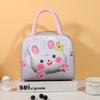 3D Cute Lunch Box Reusable Lunch Bags for Women Cute Lunchboxes Kawaii Animal Lunch Bag Cooler for Picnic Office Work Travel